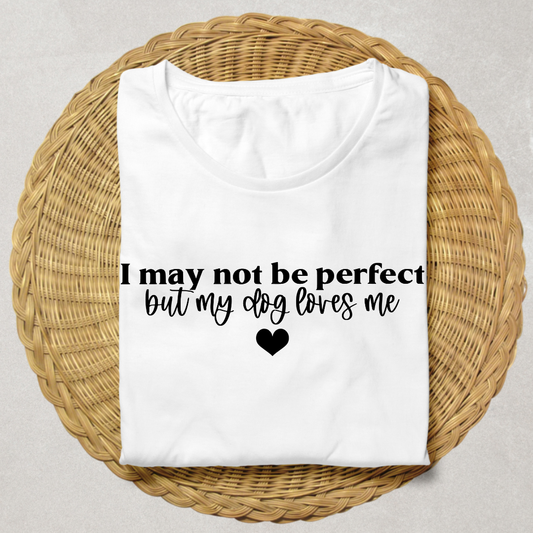 Dog loves me - Unisex Classic Crew T-Shirt