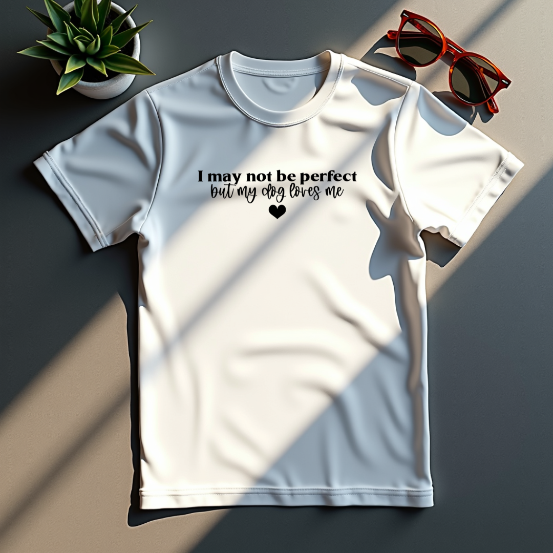 Dog loves me - Unisex Classic Crew T-Shirt