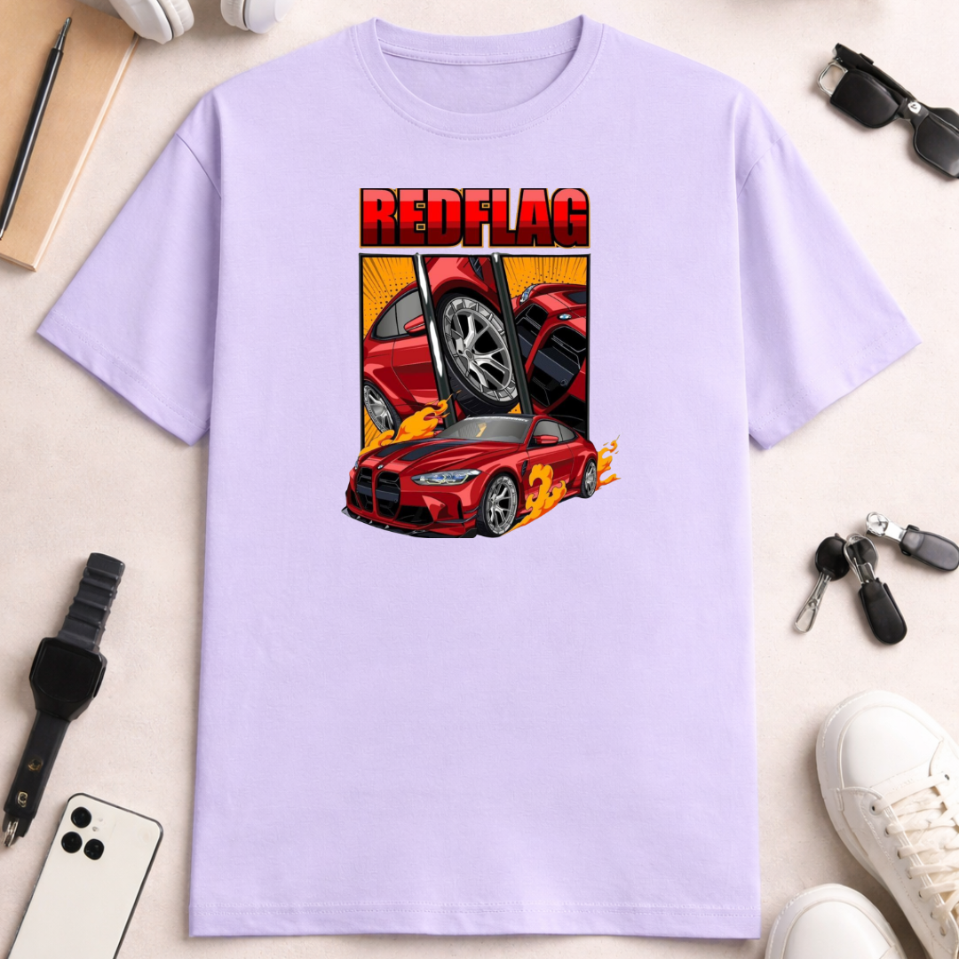 Red Flag DTG - Unisex Classic Crew T-Shirt