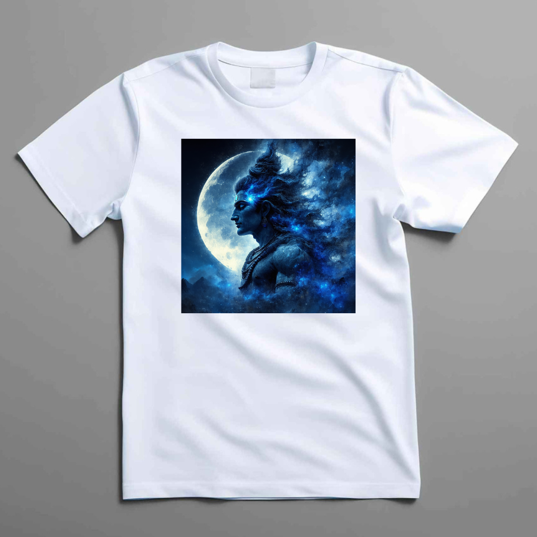 Shiva Cosmic Side - Unisex Classic Crew T-Shirt