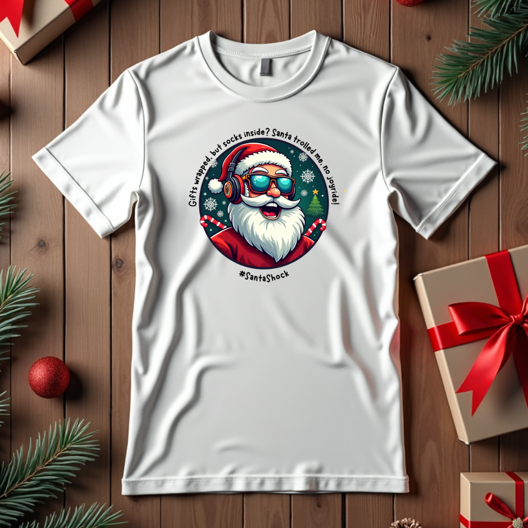 Santa Shock - Unisex Classic Crew T-Shirt