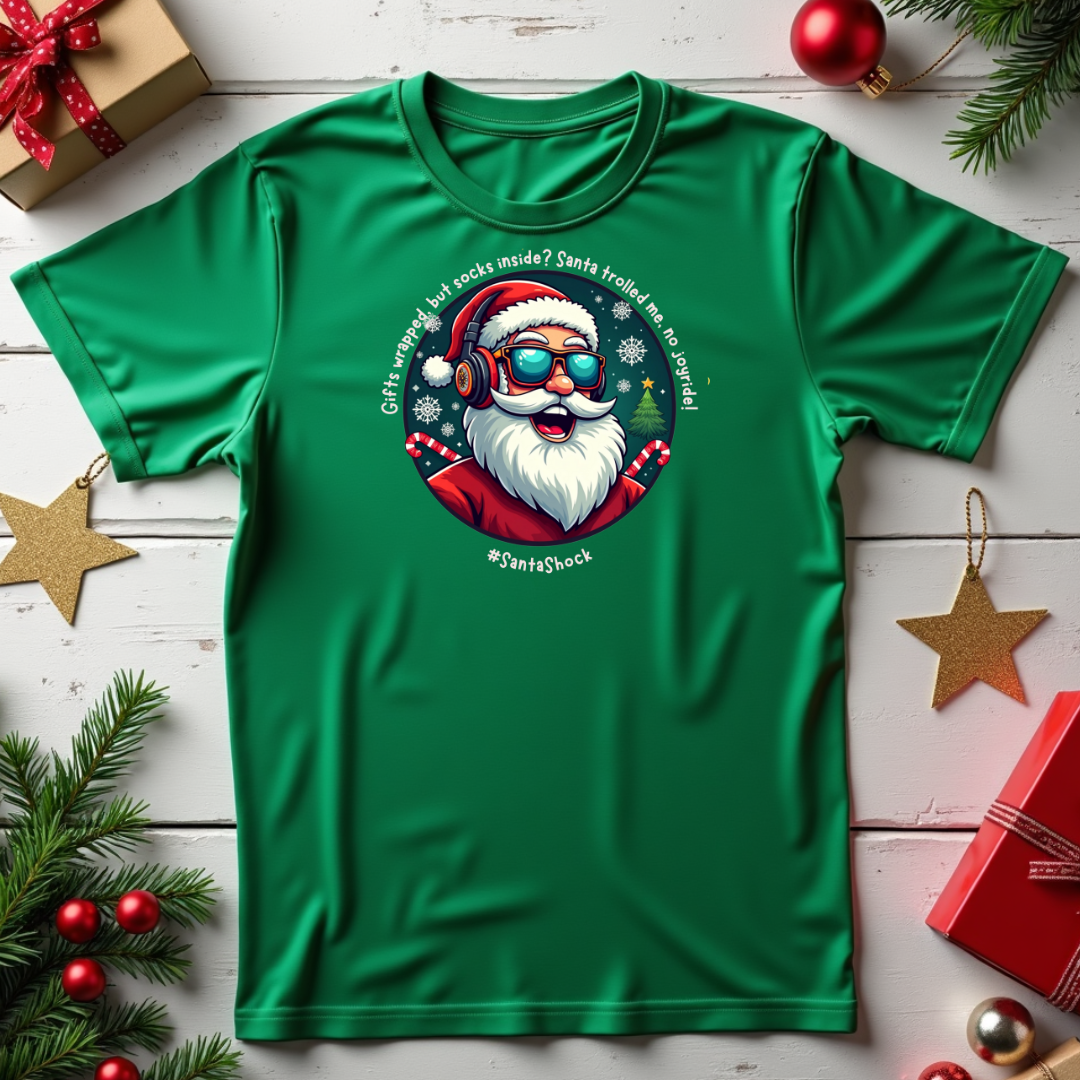 Santa Shock RG - Unisex Classic Crew T-Shirt