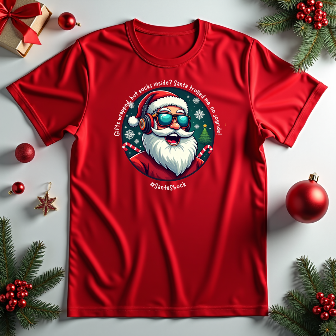 Santa Shock RG - Unisex Classic Crew T-Shirt