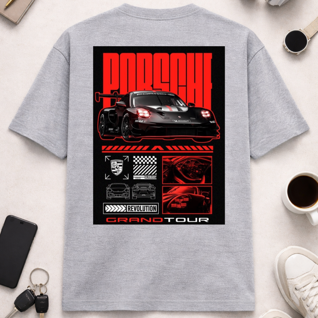 Porsche GT DTG - Unisex Oversized Classic T-Shirt