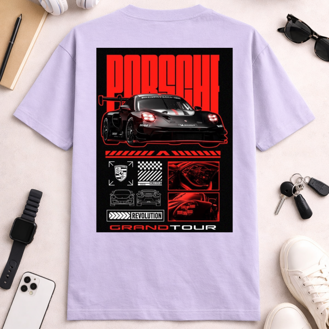 Porsche GT DTG - Unisex Oversized Classic T-Shirt