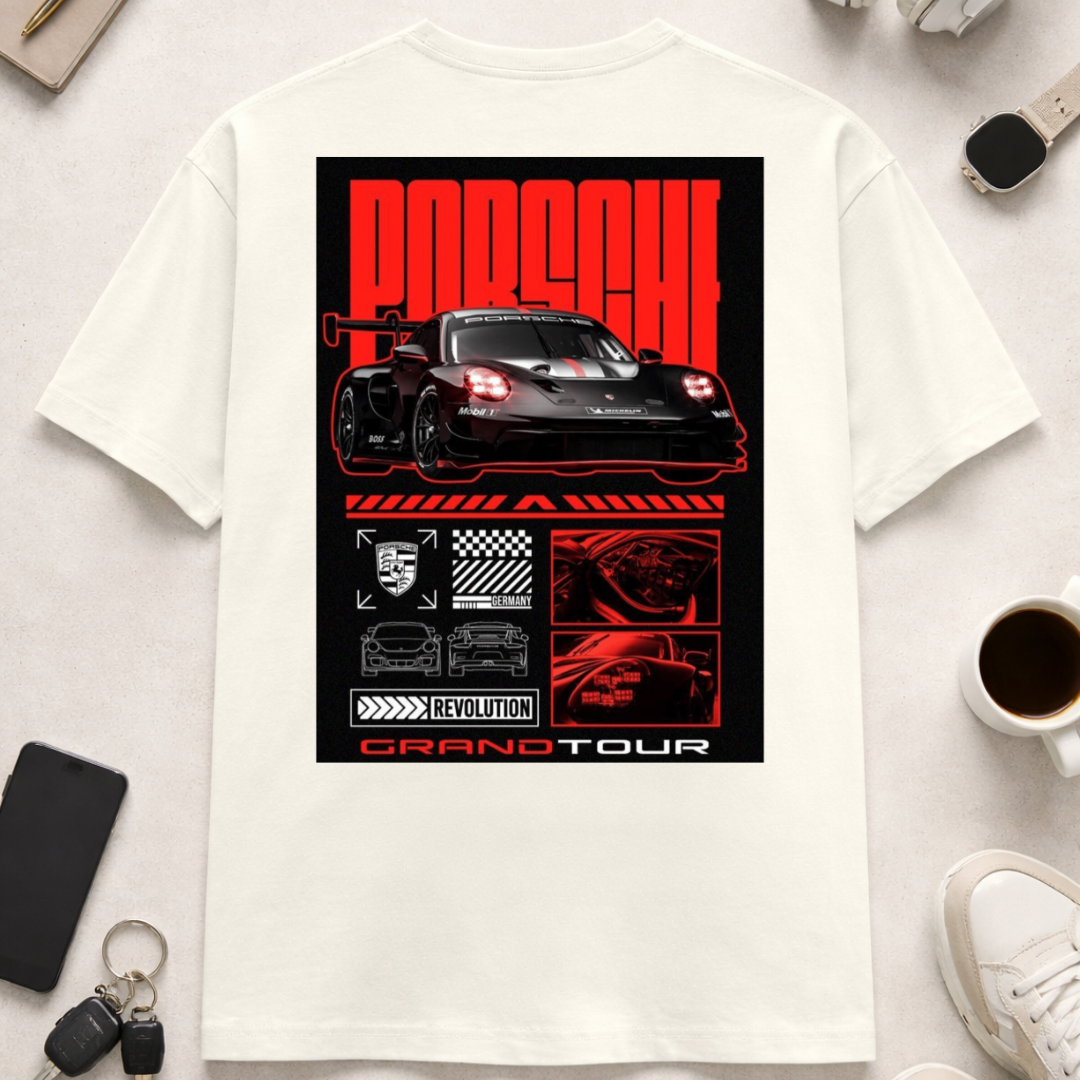 Porsche GT DTG - Unisex Oversized Classic T-Shirt