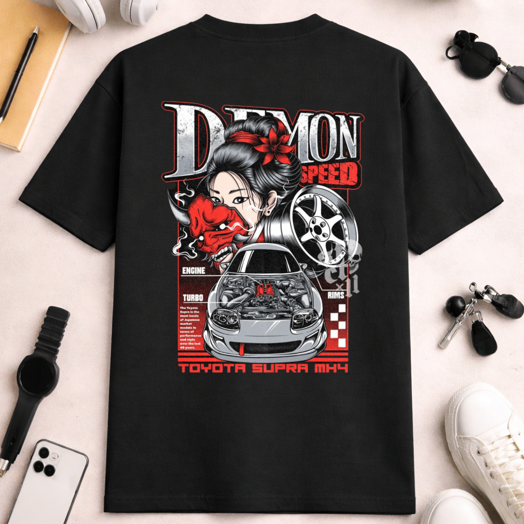 Demon DTG - Unisex Oversized Classic T-Shirt