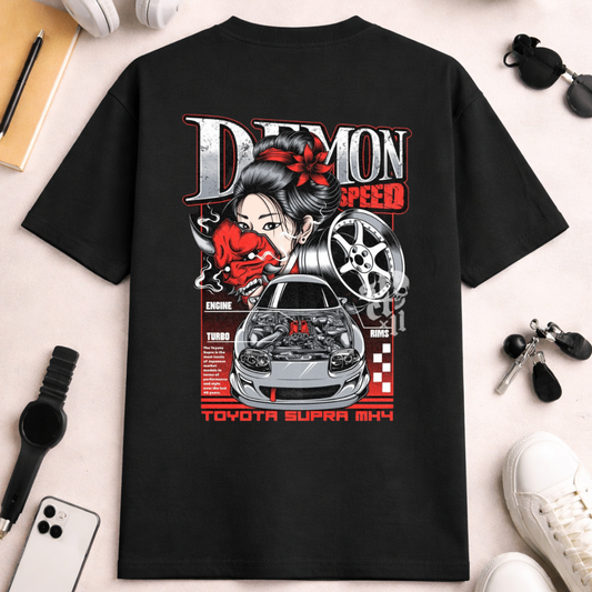 Demon DTG - Unisex Oversized Classic T-Shirt