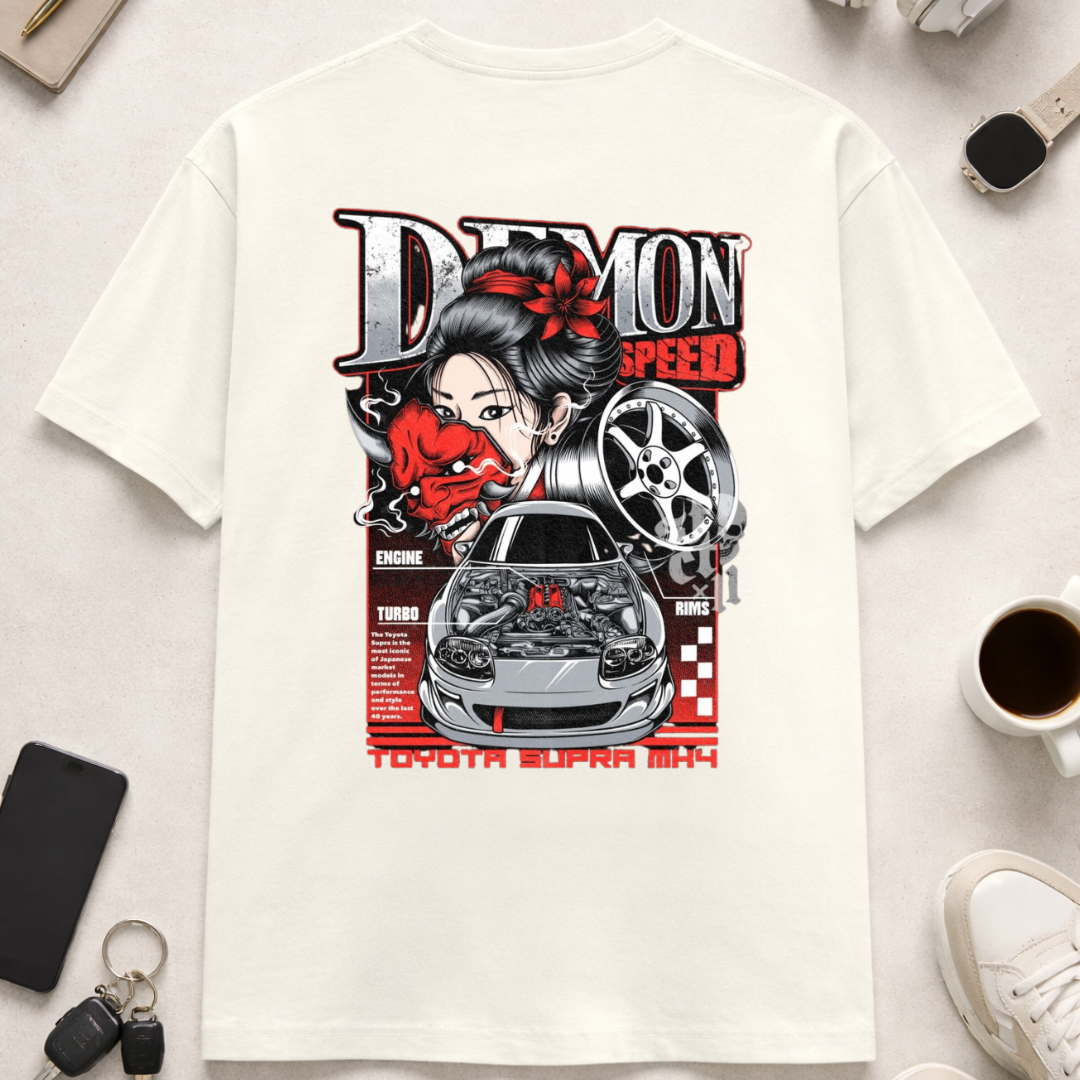 Demon DTG - Unisex Oversized Classic T-Shirt