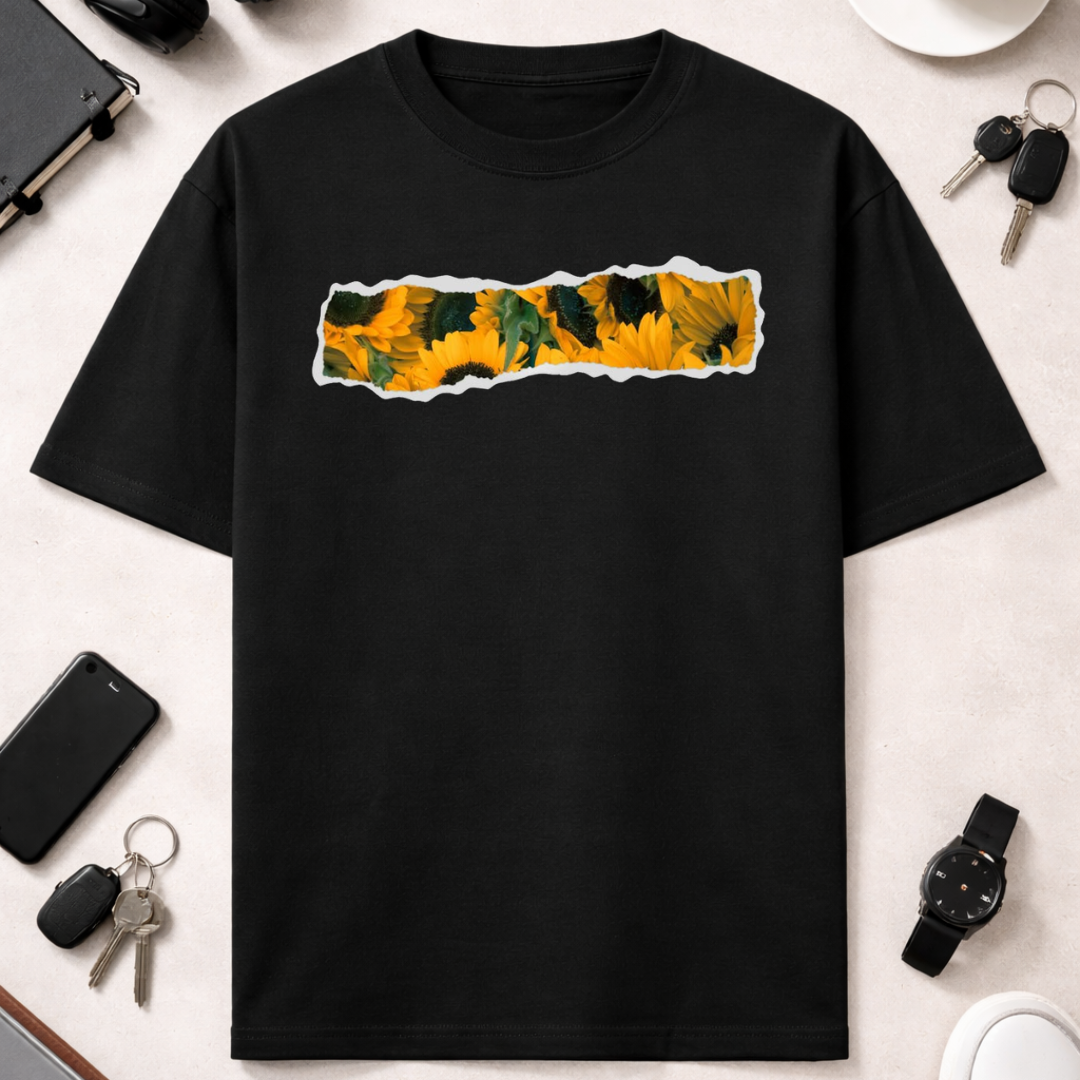 Sunflower DTG - Unisex Oversized Classic T-Shirt
