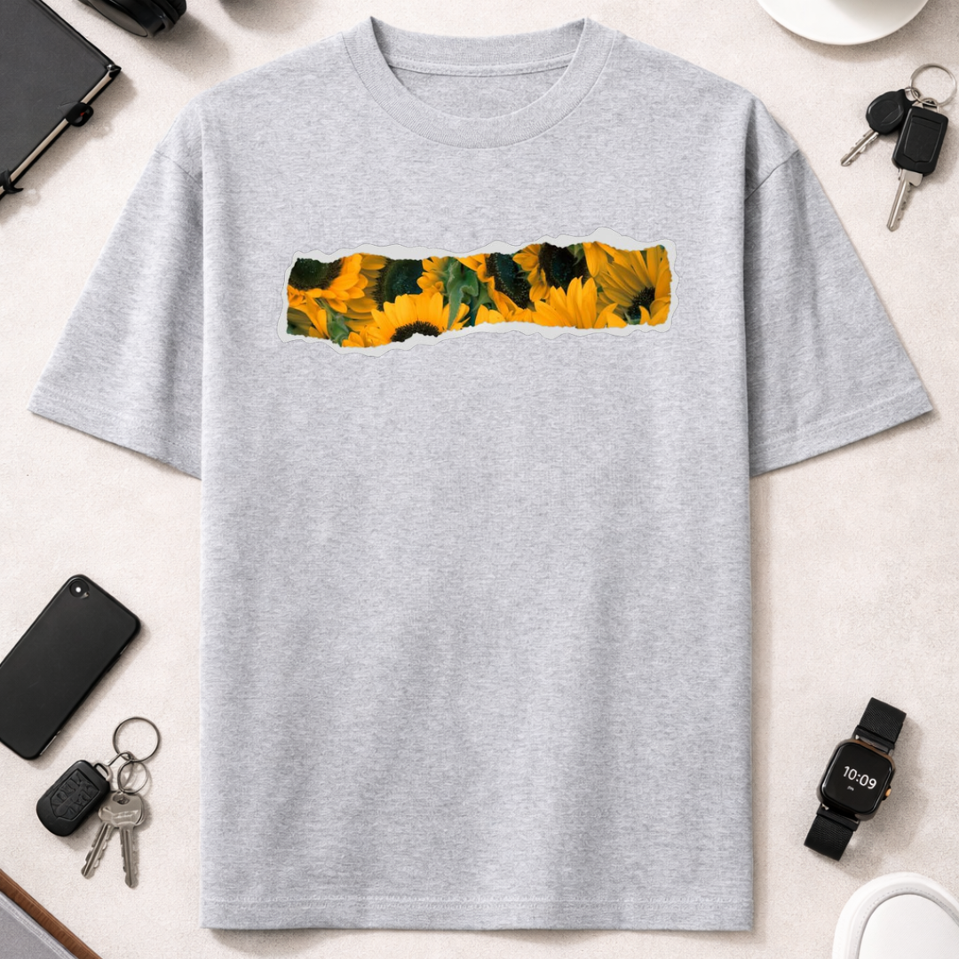Sunflower DTG - Unisex Oversized Classic T-Shirt