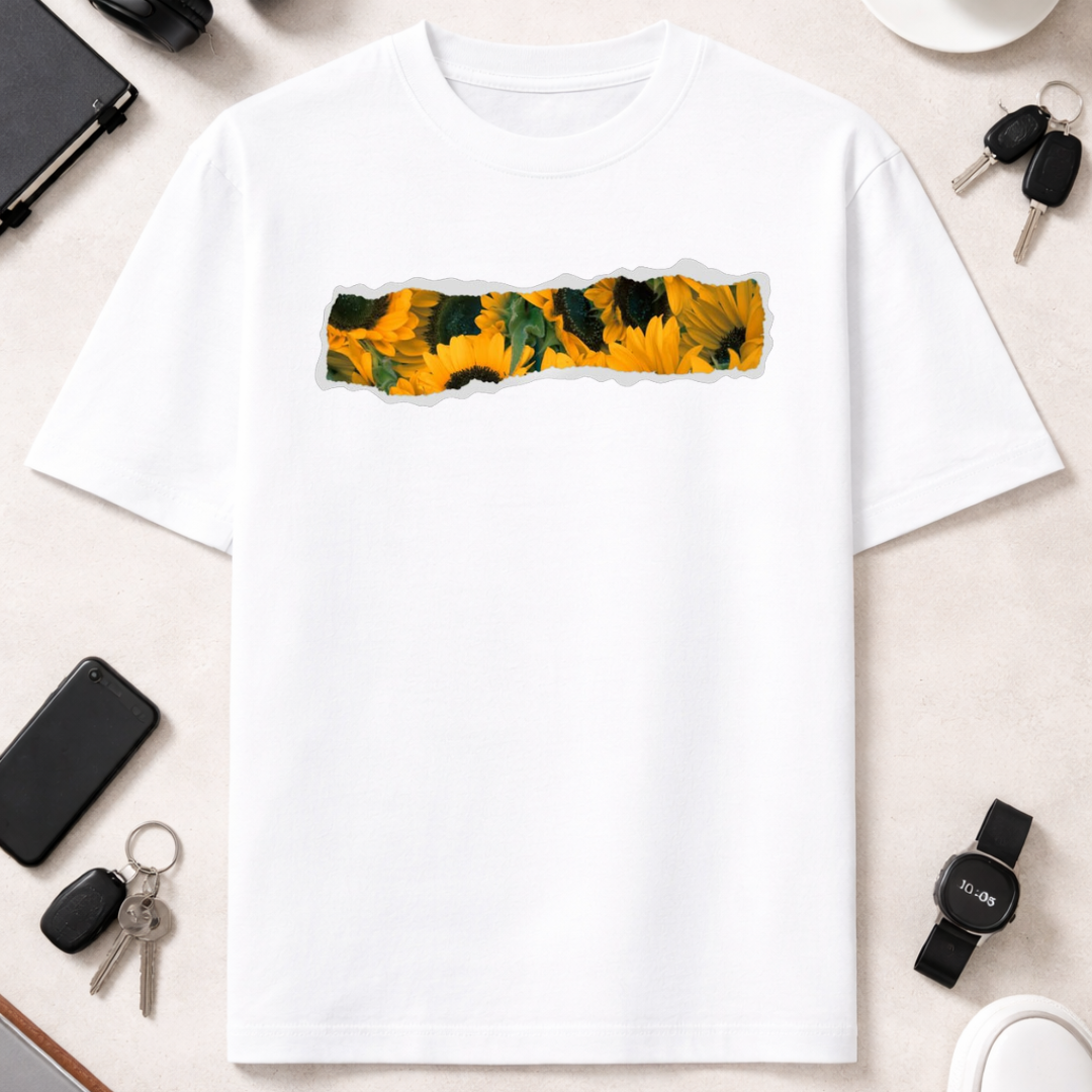 Sunflower DTG - Unisex Oversized Classic T-Shirt
