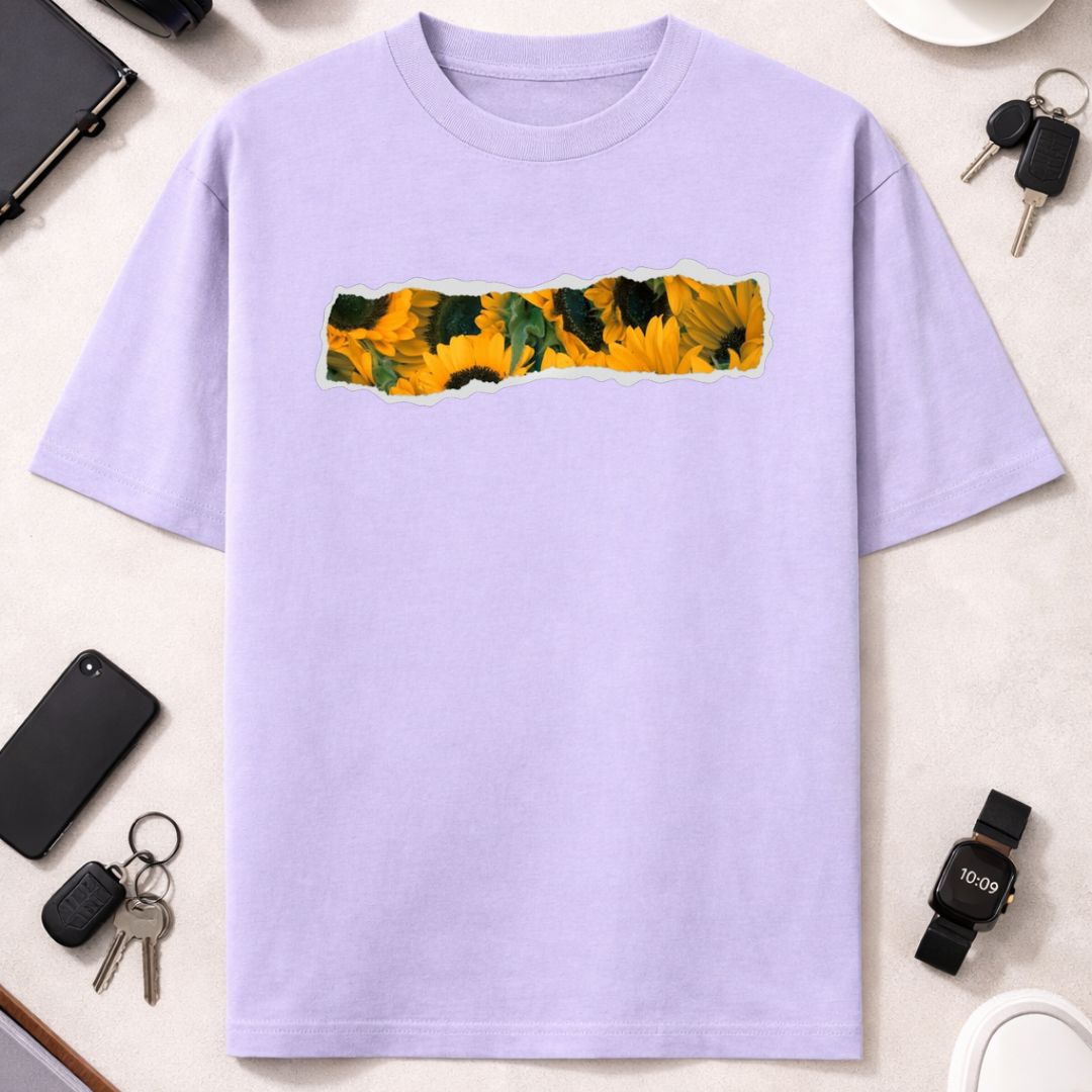 Sunflower DTG - Unisex Oversized Classic T-Shirt