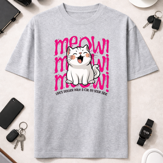 Meow DTG - Unisex Oversized Classic T-Shirt