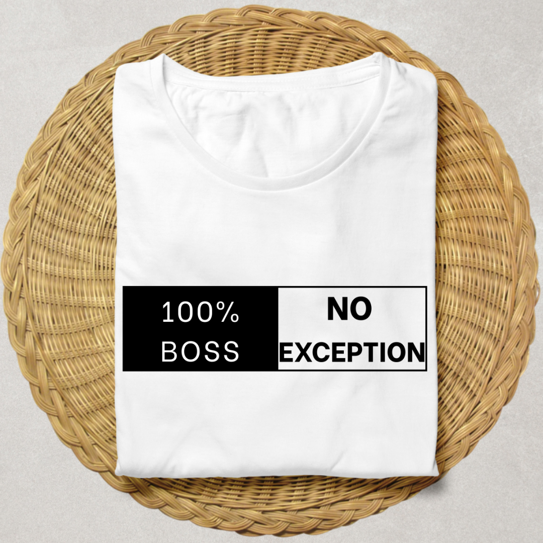 100% Boss - Unisex Classic Crew T-Shirt