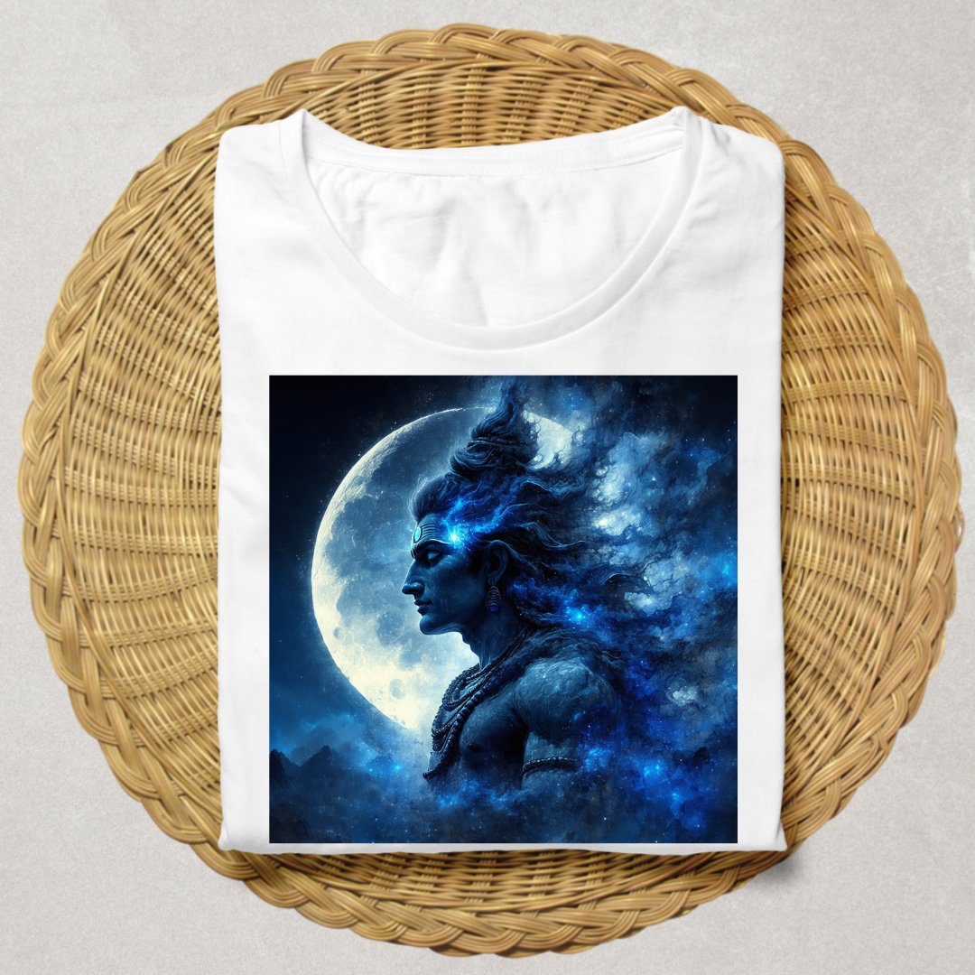 Shiva Cosmic Side - Unisex Classic Crew T-Shirt