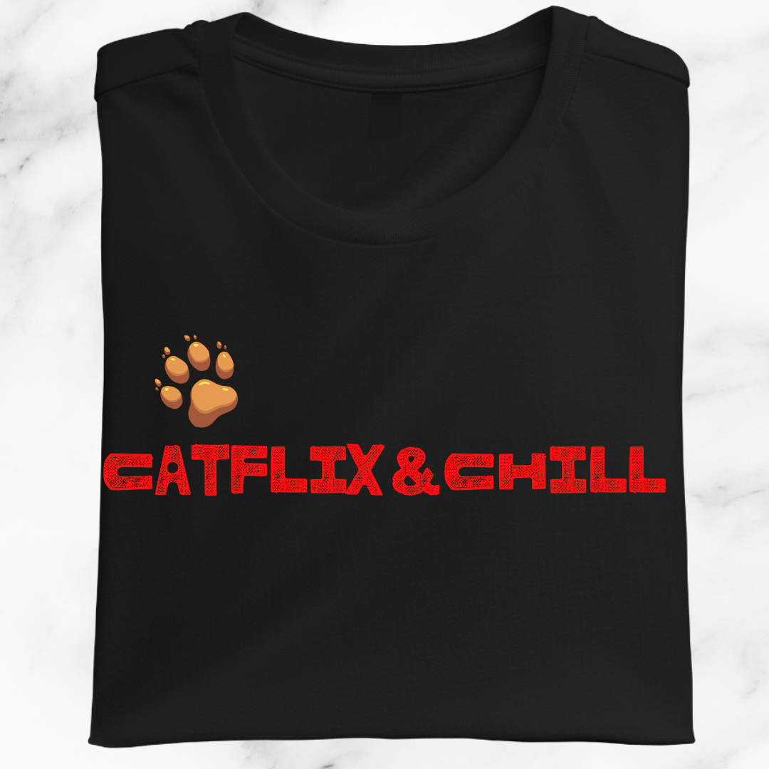 Catflix & Chill - Unisex Classic Crew T-Shirt