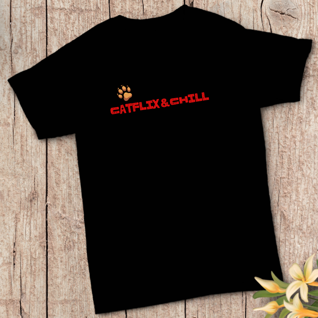 Catflix & Chill - Unisex Classic Crew T-Shirt