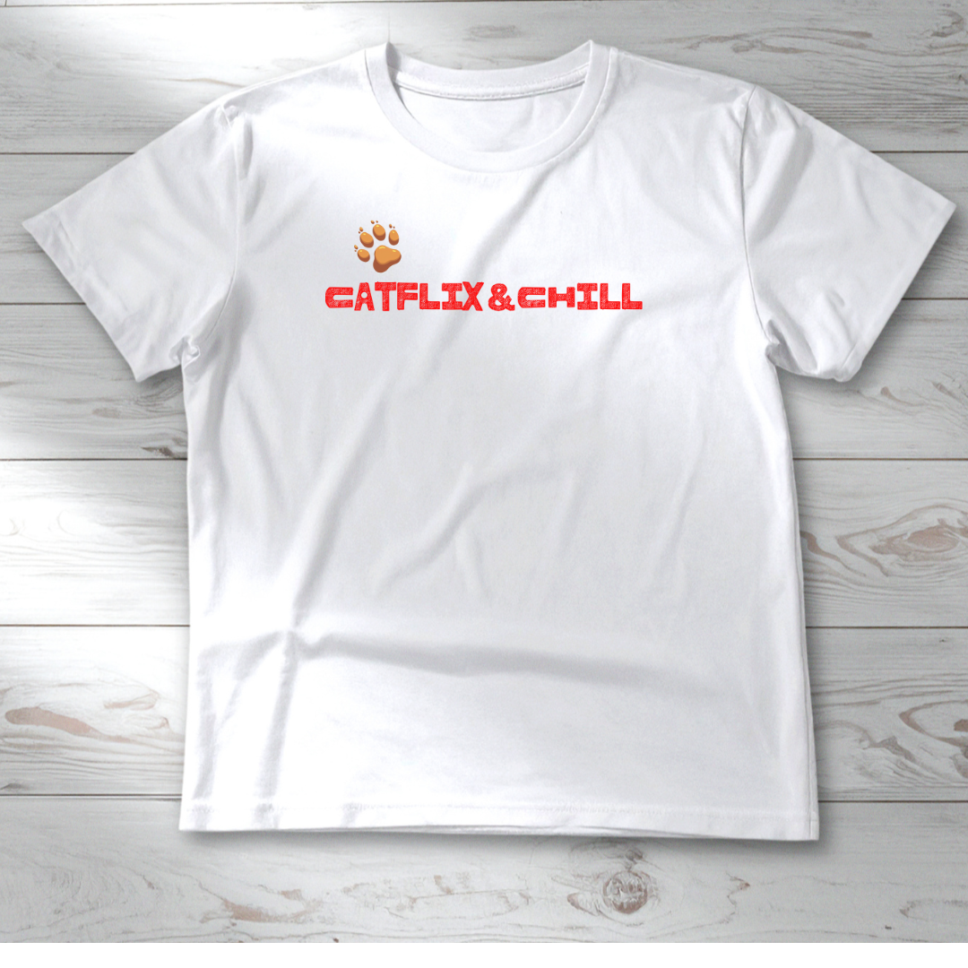 Catflix & Chill - Unisex Classic Crew T-Shirt