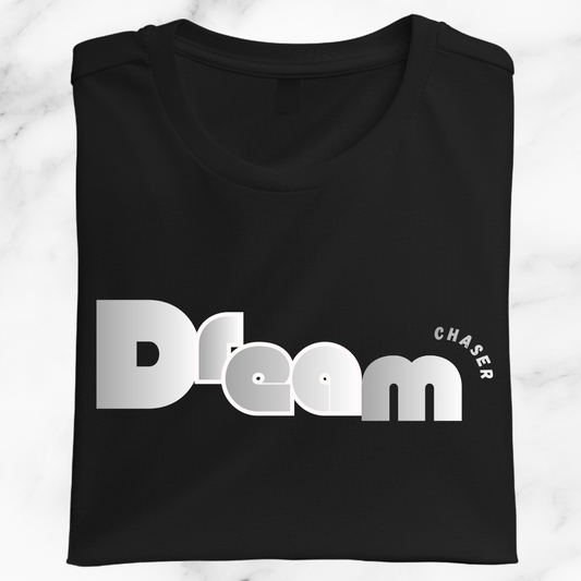 Dream Chaser Black - Unisex Classic Crew T-Shirt