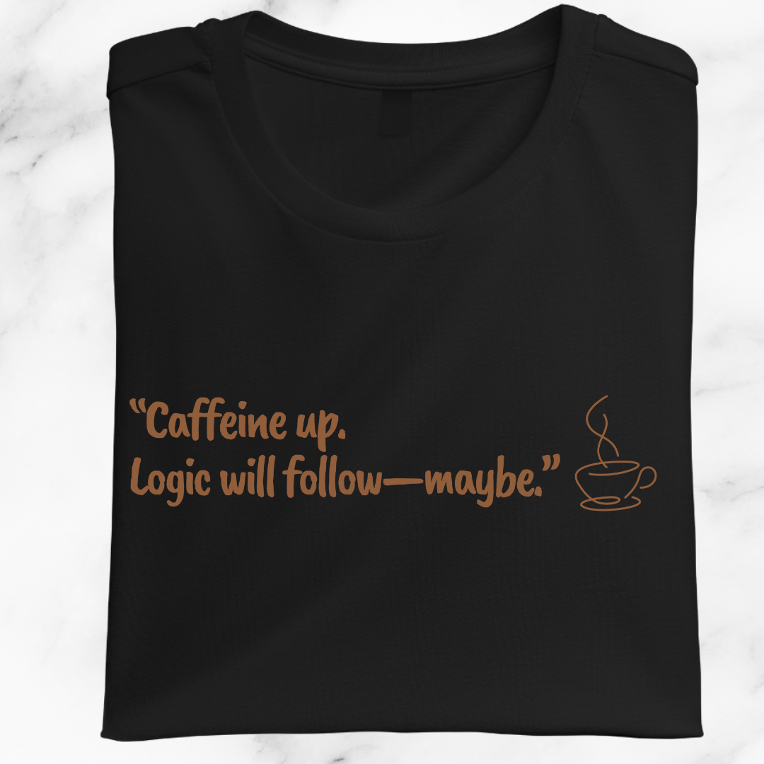 Caffaine Logic - Unisex Classic Crew T-Shirt