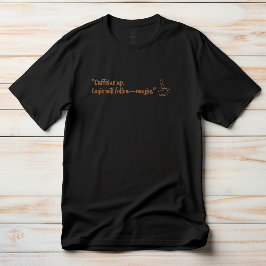 Caffaine Logic - Unisex Classic Crew T-Shirt