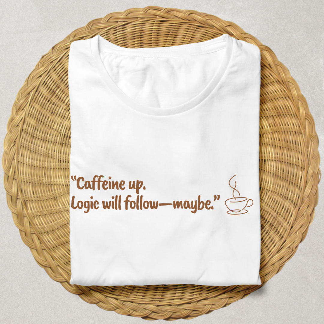 Caffaine Logic - Unisex Classic Crew T-Shirt
