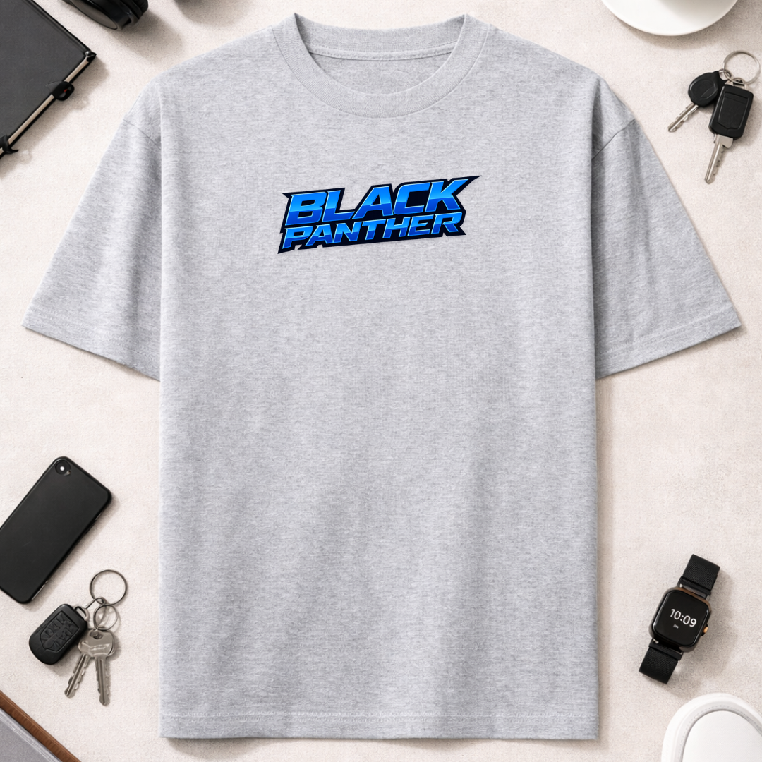 Black Panther DTG - Unisex Oversized Classic T-Shirt
