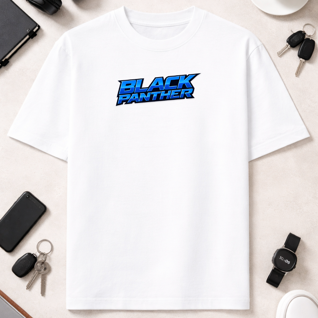 Black Panther DTG - Unisex Oversized Classic T-Shirt
