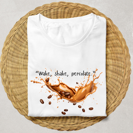 Wake Shake Percolate - Unisex Classic Crew T-Shirt