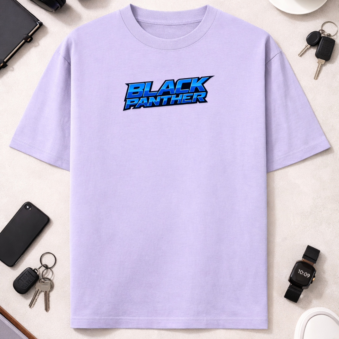 Black Panther DTG - Unisex Oversized Classic T-Shirt