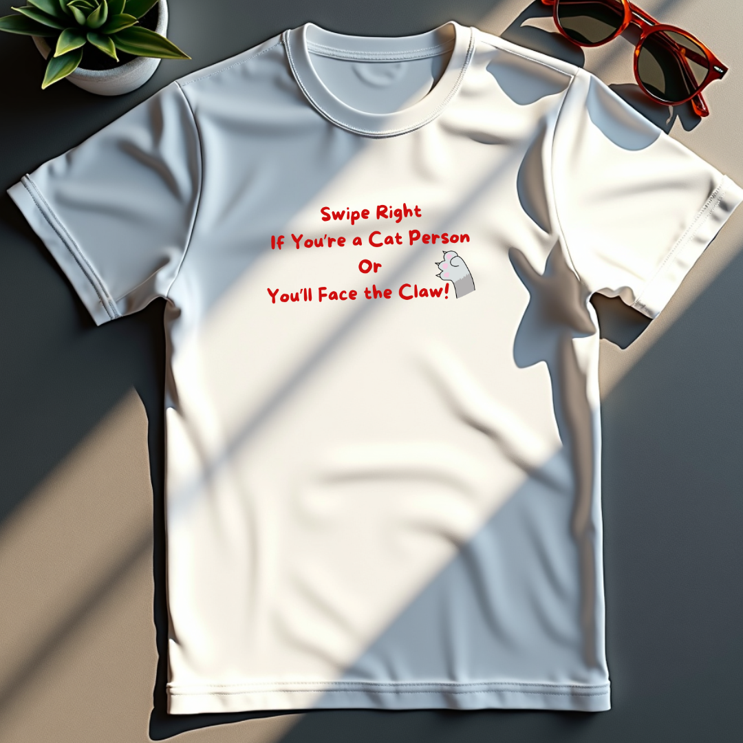 Swipe Right - Unisex Classic Crew T-Shirt