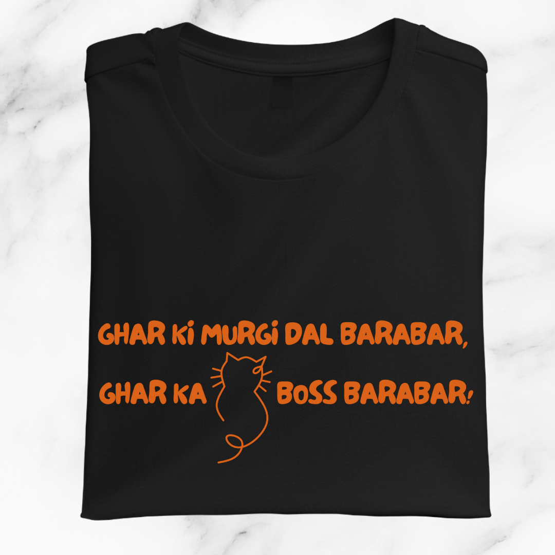 Cat Boss Barabar - Unisex Classic Crew T-Shirt