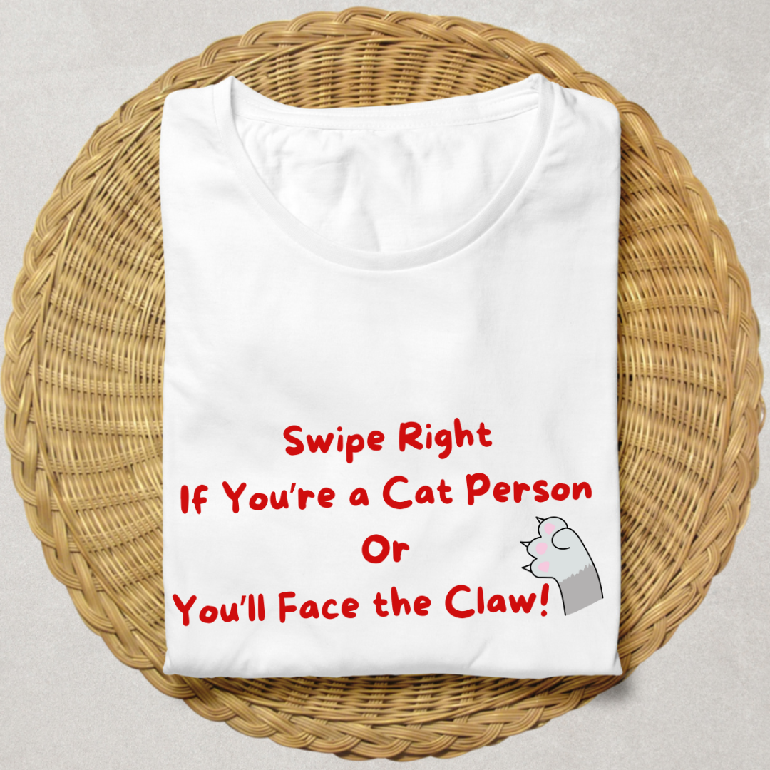 Swipe Right - Unisex Classic Crew T-Shirt