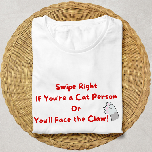 Swipe Right - Unisex Classic Crew T-Shirt